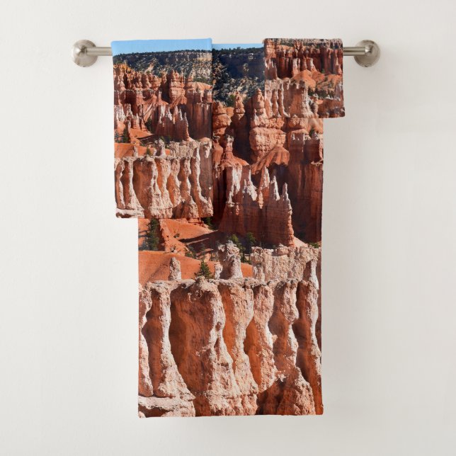 Bryce Canyon Hoodoos Utah Southwest Bath Towel Set (Insitu)
