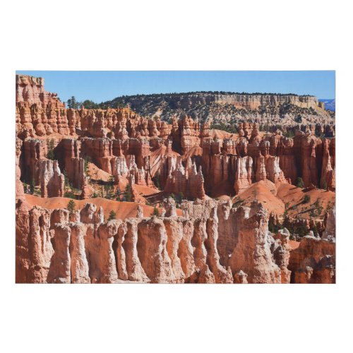 Bryce Canyon  Hoodoos Utah USA Faux Canvas Print