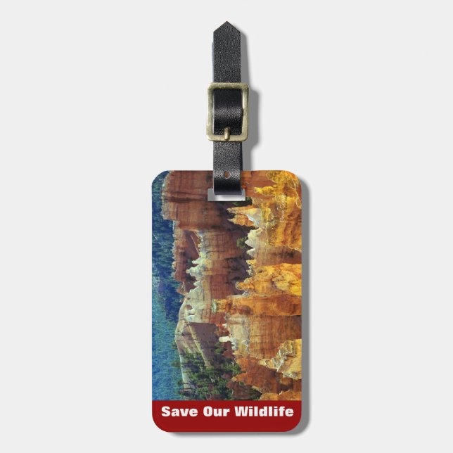 Bryce Canyon Luggage Tag (Front Vertical)