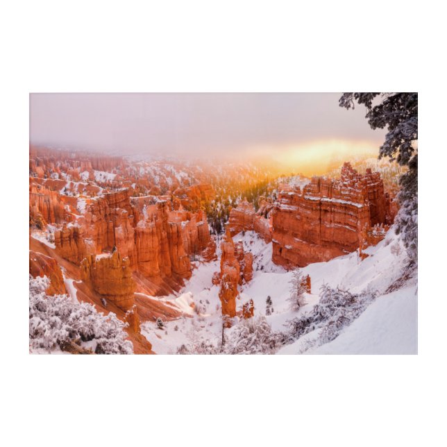 Bryce Canyon National Park Acrylic Print (Front)
