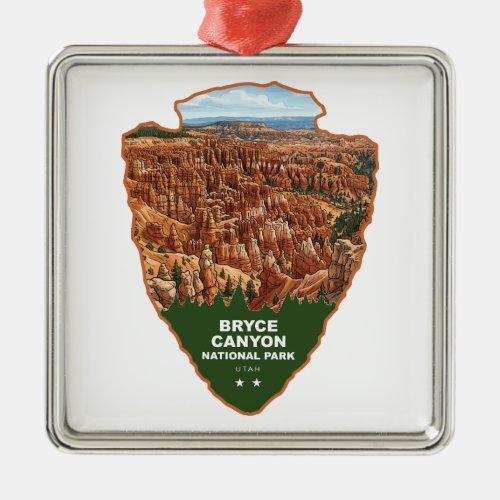 Bryce Canyon National Park Arrowhead Metal Ornament