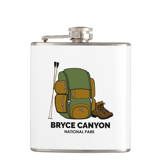 Bryce Canyon National Park Backpack Flask (Front)