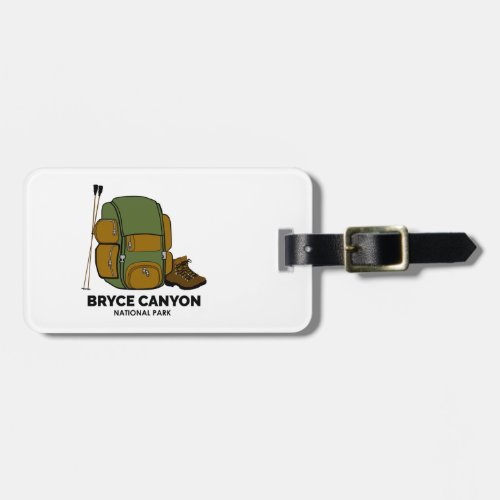 Bryce Canyon National Park Backpack Luggage Tag