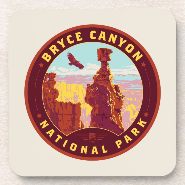 Bryce Canyon National Park Beverage Coaster (Front)