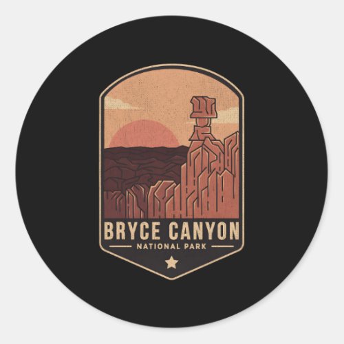 Bryce Canyon National Park Bryce Canyon Classic Round Sticker