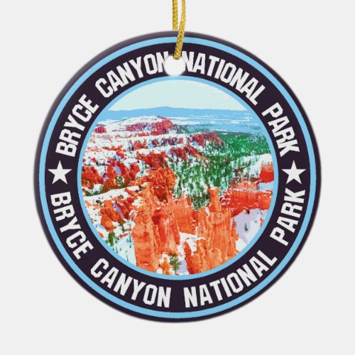 Bryce Canyon National Park                         Ceramic Ornament