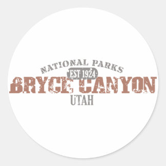 Bryce Canyon National Park Classic Round Sticker
