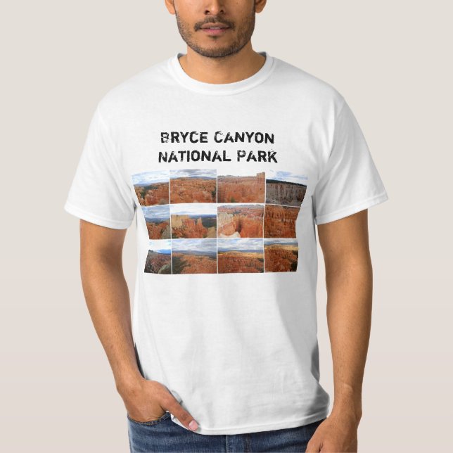 Bryce Canyon National Park Collage Shirt (Front)