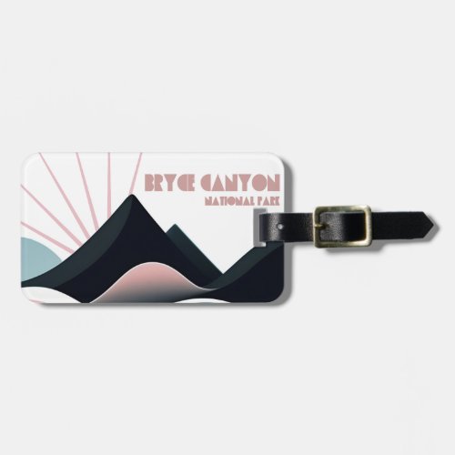 Bryce Canyon National Park Colored Hills Luggage Tag