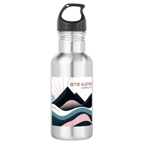Bryce Canyon National Park Colored Hills Stainless Steel Water Bottle