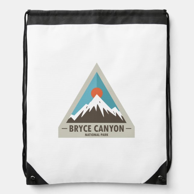 Bryce Canyon National Park Drawstring Bag (Front)
