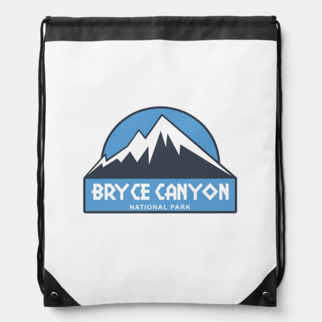 Bryce Canyon National Park Drawstring Bag (Front)