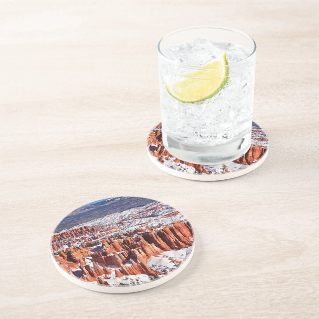 Bryce Canyon National Park Drink Coaster (Side)