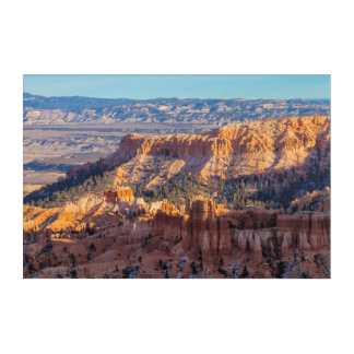 Bryce Canyon National Park Evening Landscape Acrylic Print