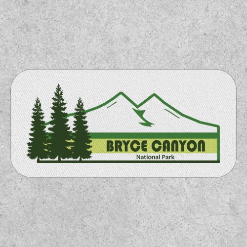 Bryce Canyon National Park Green Stripes Patch