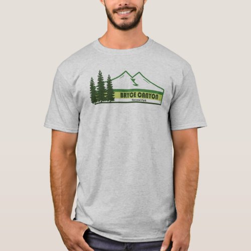 Bryce Canyon National Park Green Stripes T_Shirt