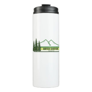 Bryce Canyon National Park Green Stripes Thermal Tumbler