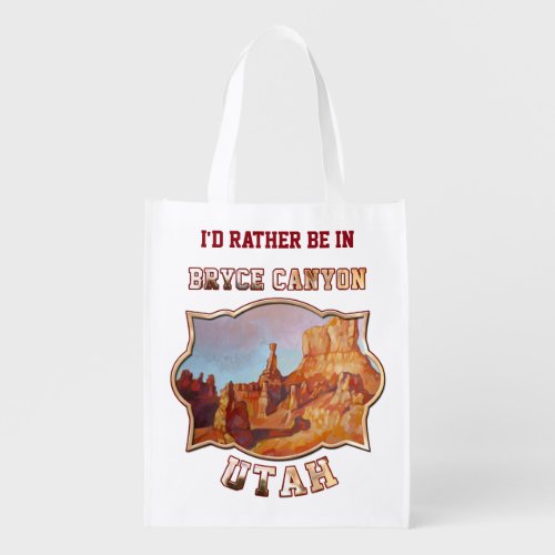 Bryce Canyon National Park Grocery Bag