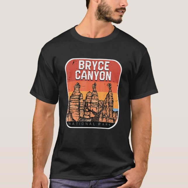 Bryce Canyon National Park Hike Nature Souvenir Ut T-Shirt (Front)