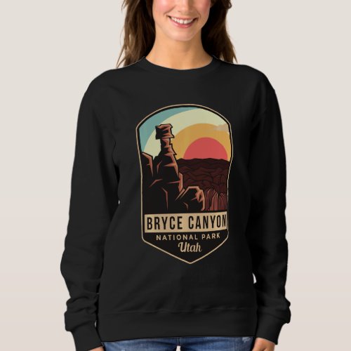 Bryce Canyon National Park Hiking Utah Tourist Sou Sweatshirt