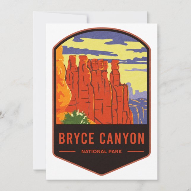 Bryce Canyon National Park Holiday Card (Front)