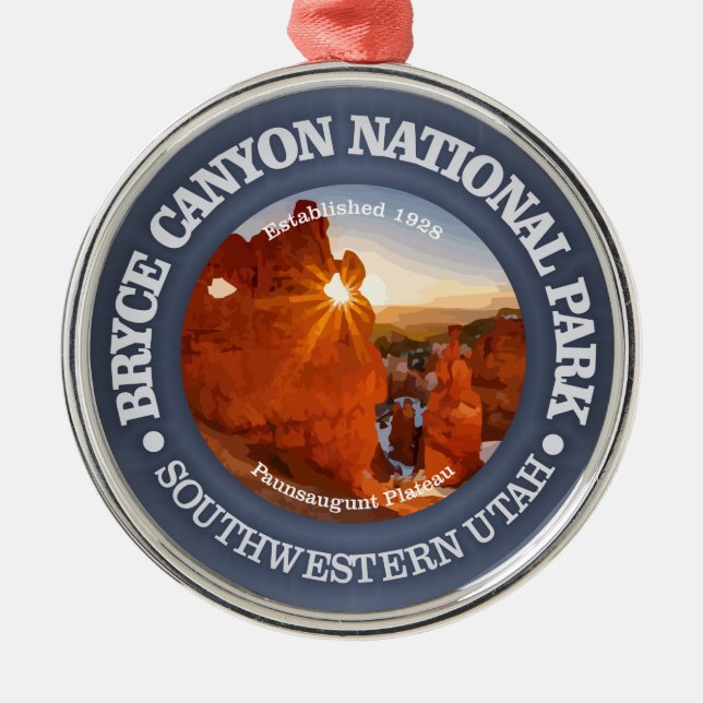 Bryce Canyon National Park Metal Ornament (Front)