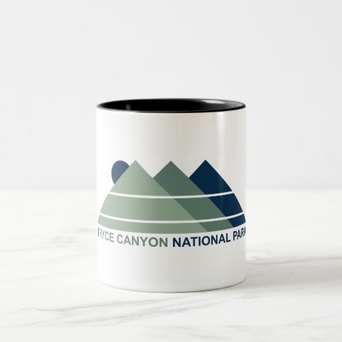 Bryce Canyon National Park Mountain Sun Two_Tone Coffee Mug