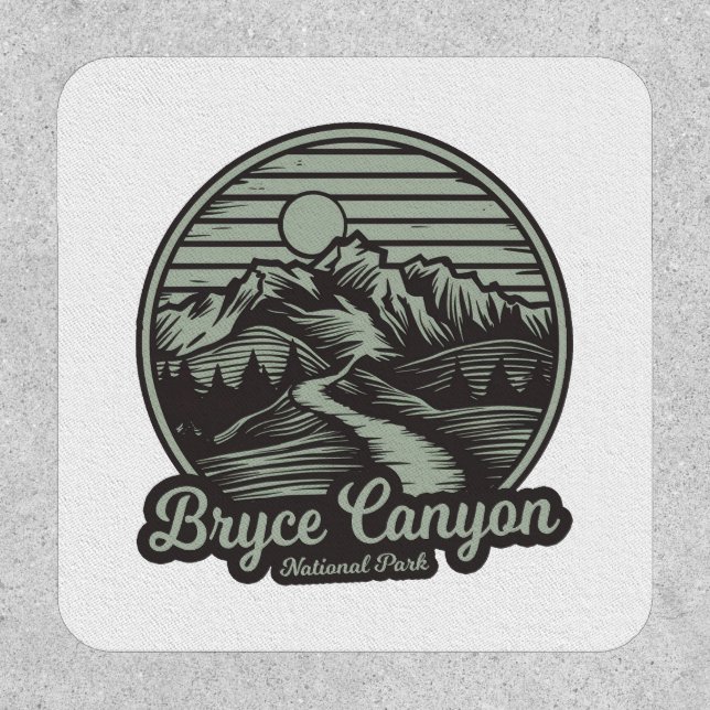 Bryce Canyon National Park Mountain Trail Patch (Front)