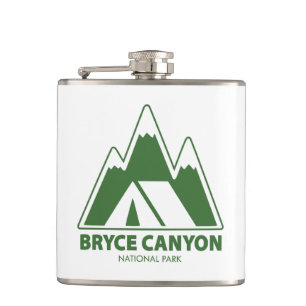 Bryce Canyon National Park Mountains Camping Flask