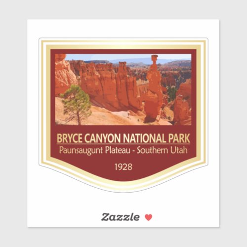 Bryce Canyon National Park PF2 Sticker