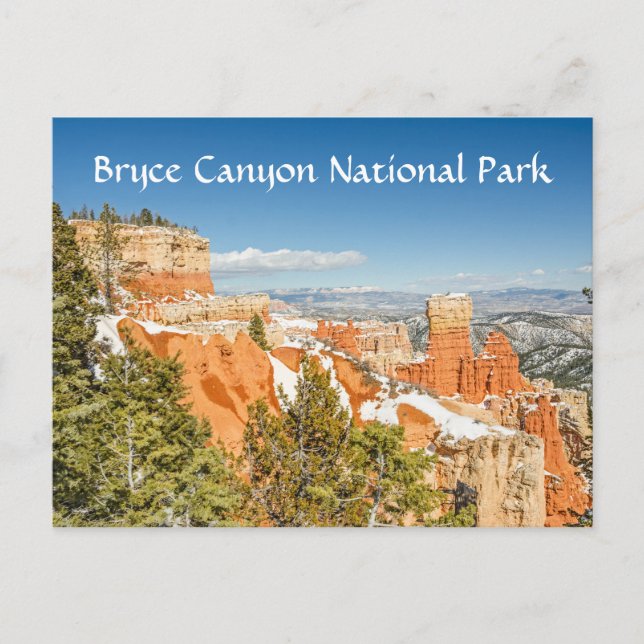 Bryce Canyon National Park Postcard (Front)