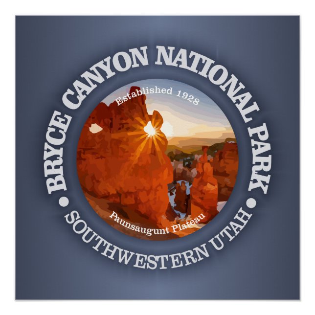 Bryce Canyon National Park Poster (Front)