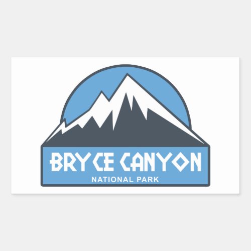 Bryce Canyon National Park Rectangular Sticker