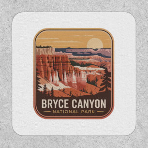 Bryce Canyon National Park Retro Badge