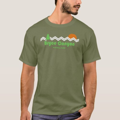 Bryce Canyon National Park Retro T_Shirt