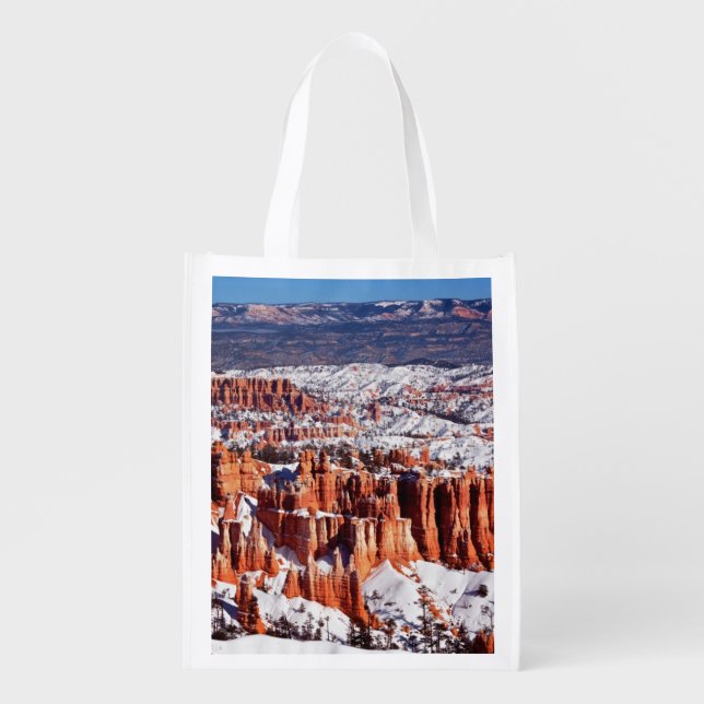 Bryce Canyon National Park Reusable Grocery Bag (Front)