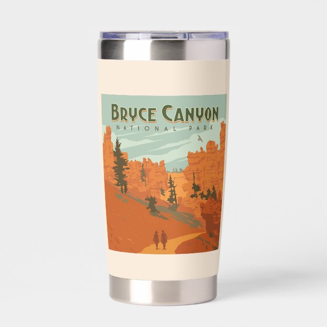 Bryce Canyon National Park Rock Formations Insulated Tumbler (Front)