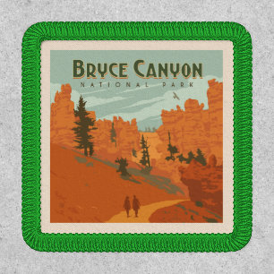 Bryce Canyon National Park Rock Formations Patch