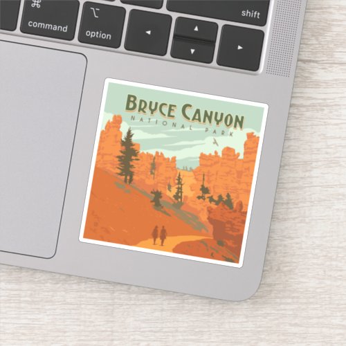 Bryce Canyon National Park Rock Formations Sticker