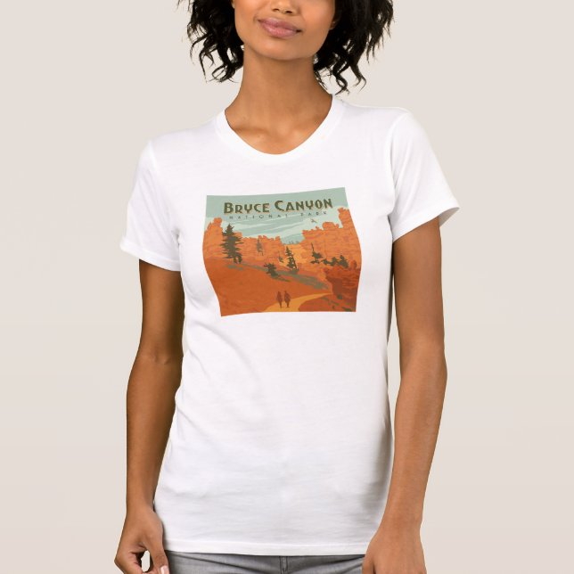 Bryce Canyon National Park Rock Formations T-Shirt (Front)