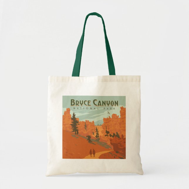 Bryce Canyon National Park Rock Formations Tote Bag (Front)