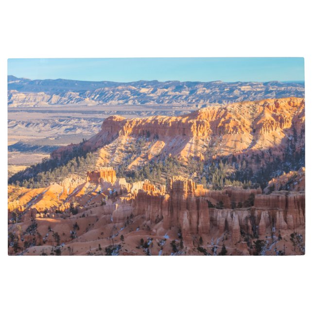 Bryce Canyon National Park Scenic Landscape Metal Print (Front)