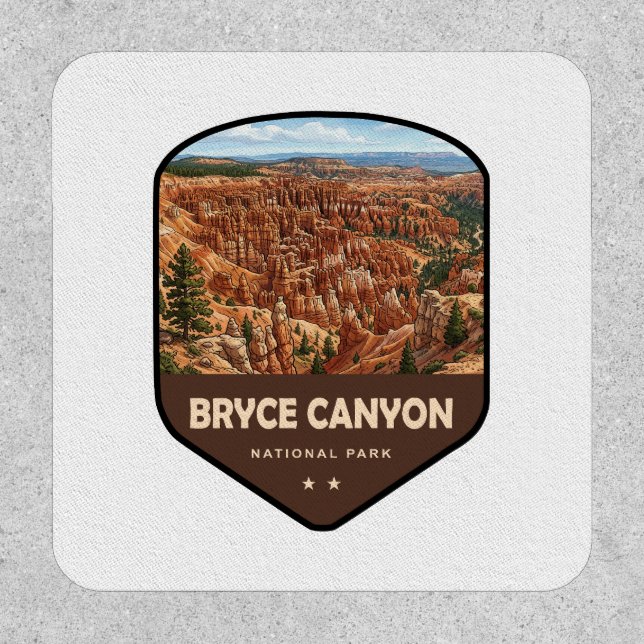 Bryce Canyon National Park Shield Patch (Front)