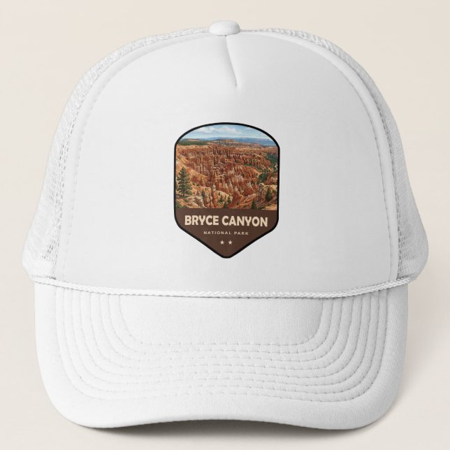 Bryce Canyon National Park Shield Trucker Hat (Front)