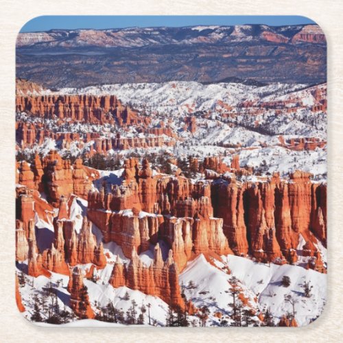 Bryce Canyon National Park Square Paper Coaster