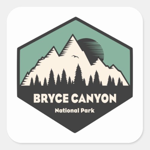 Bryce Canyon National Park Square Sticker