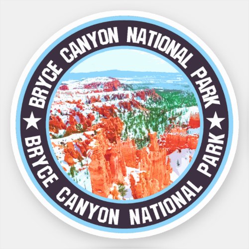 Bryce Canyon National Park                         Sticker