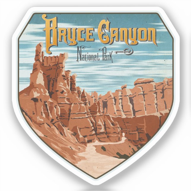 Bryce Canyon National Park Sticker (Front)