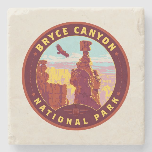 Bryce Canyon National Park Stone Coaster (Front)