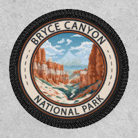 Bryce Canyon National Park Trail Illustration Art